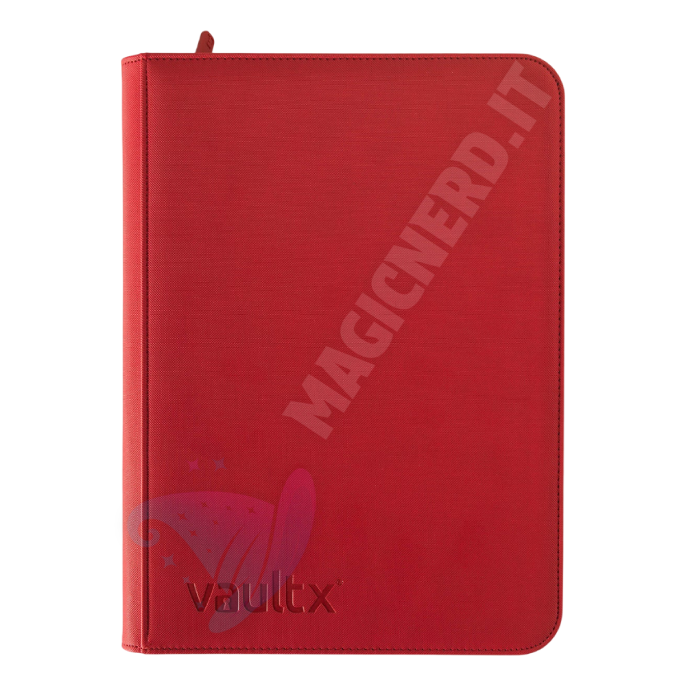 Album 9 Tasche Exo-Tec Zip Binder Fire Red - Vault X