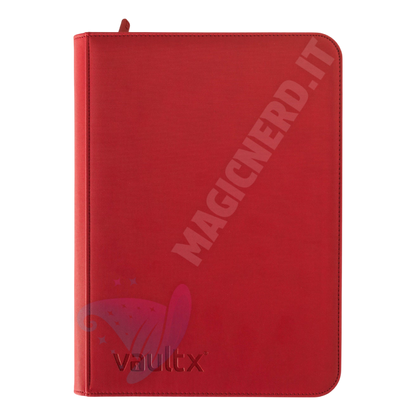 Album 9 Tasche Exo-Tec Zip Binder Fire Red - Vault X