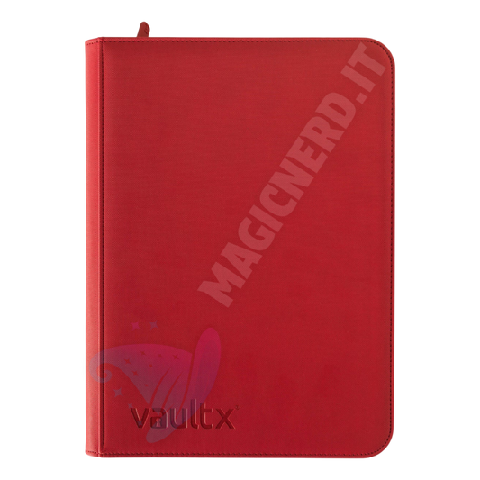 Album 9 Tasche Exo-Tec Zip Binder Fire Red - Vault X
