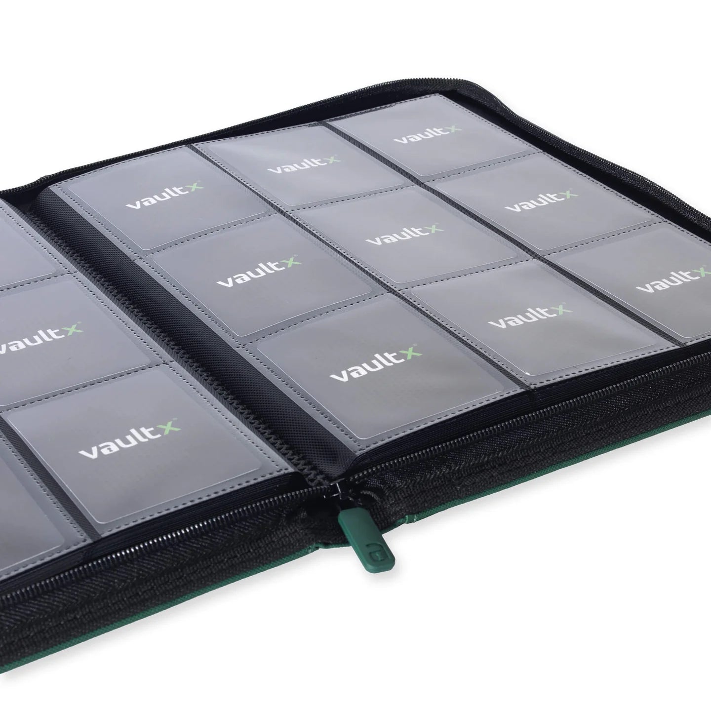Album 9 Tasche Exo-Tec Zip Binder Forest Green - Vault X