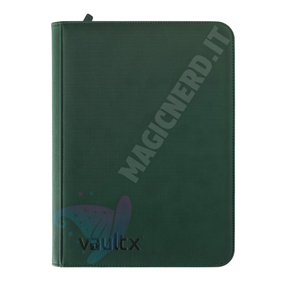 Album 9 Tasche Exo-Tec Zip Binder Forest Green - Vault X