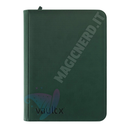 Album 9 Tasche Exo-Tec Zip Binder Forest Green - Vault X
