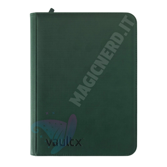 Album 9 Tasche Exo-Tec Zip Binder Forest Green - Vault X