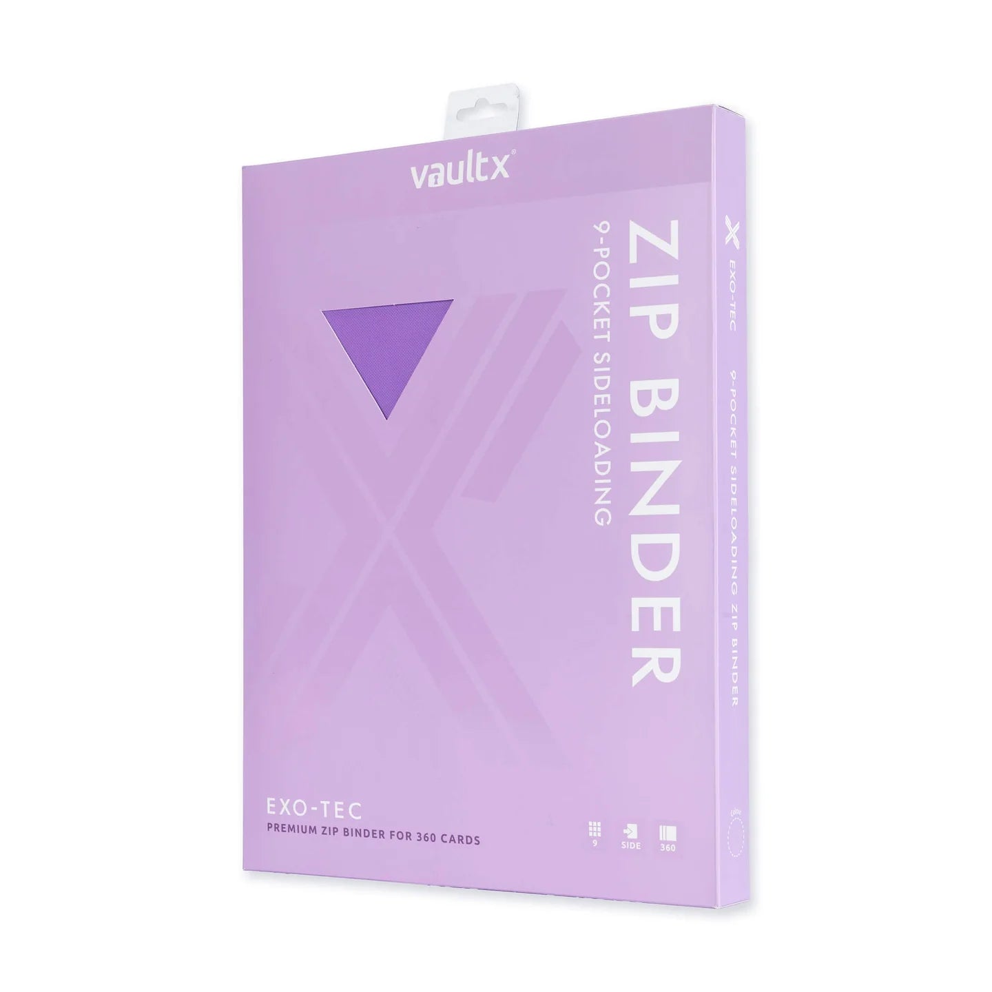 Album 9 Tasche Exo-Tec Zip Binder Just Purple - Vault X