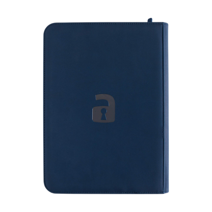 Album 9 Tasche Exo-Tec Zip Binder Royal Blue - Vault X