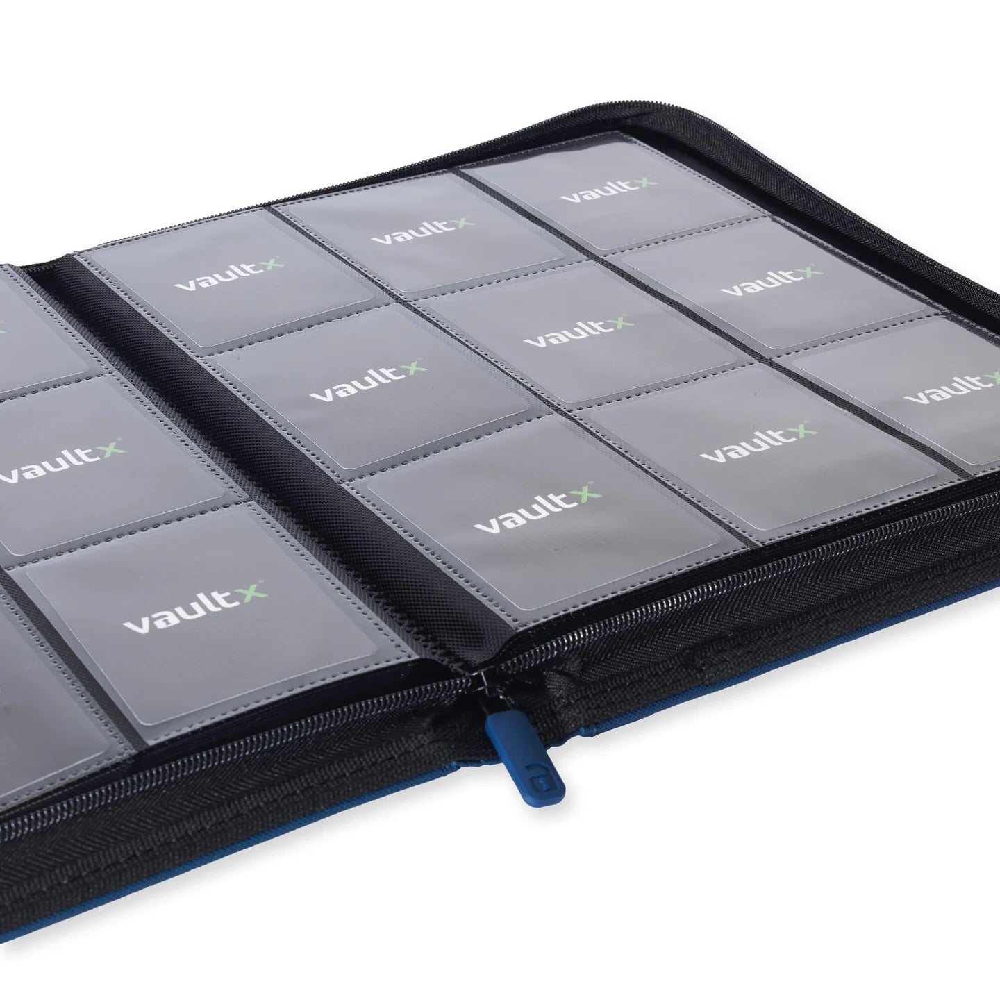 Album 9 Tasche Exo-Tec Zip Binder Royal Blue - Vault X