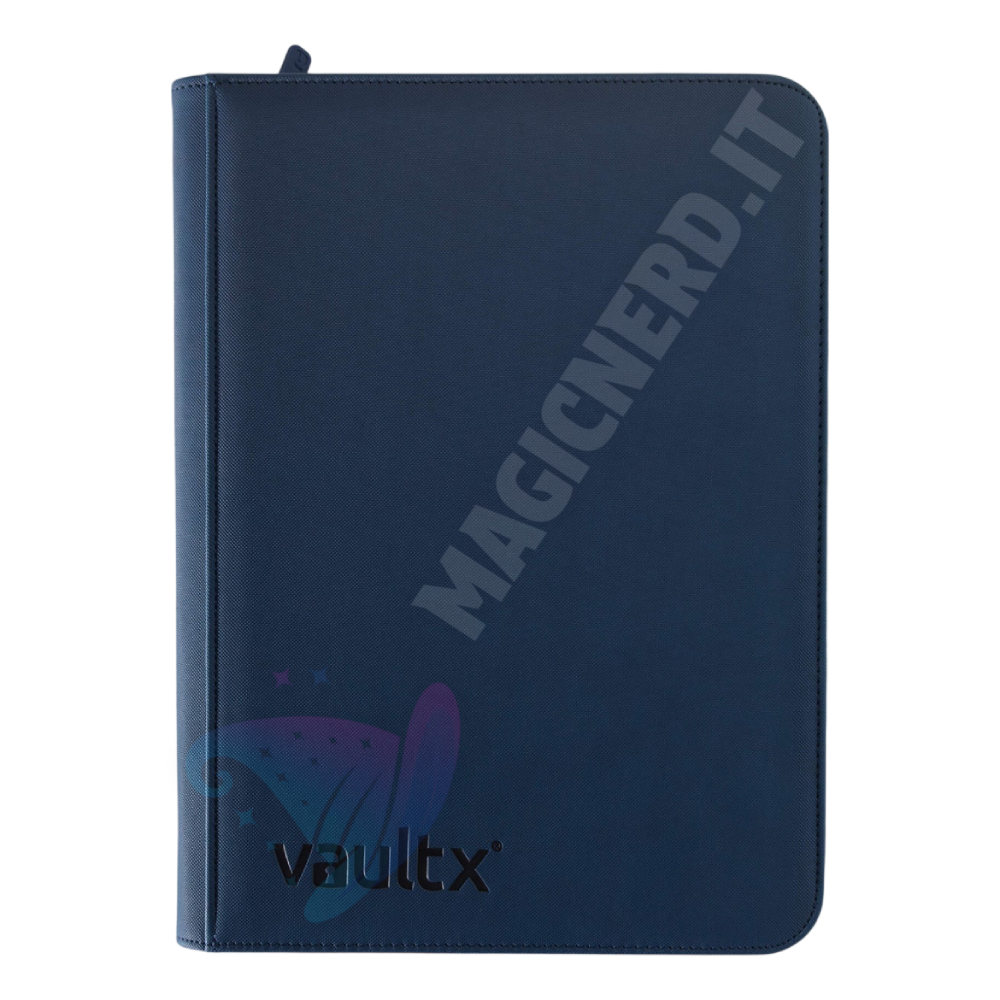 Album 9 Tasche Exo-Tec Zip Binder Royal Blue - Vault X