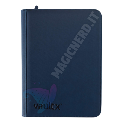 Album 9 Tasche Exo-Tec Zip Binder Royal Blue - Vault X