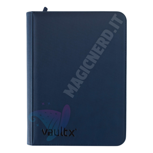 Album 9 Tasche Exo-Tec Zip Binder Royal Blue - Vault X