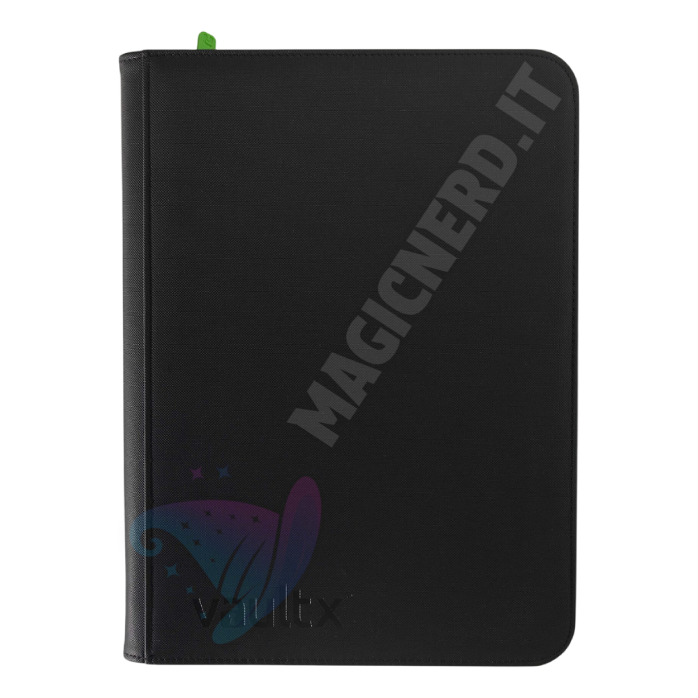 Album 9 Tasche Exo-Tec Zip Binder Signature Black - Vault X