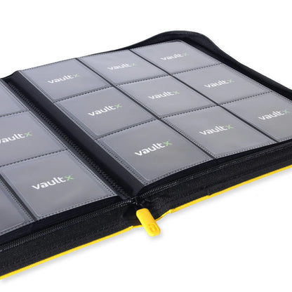 Album 9 Tasche Exo-Tec Zip Binder Sunrise Yellow - Vault X