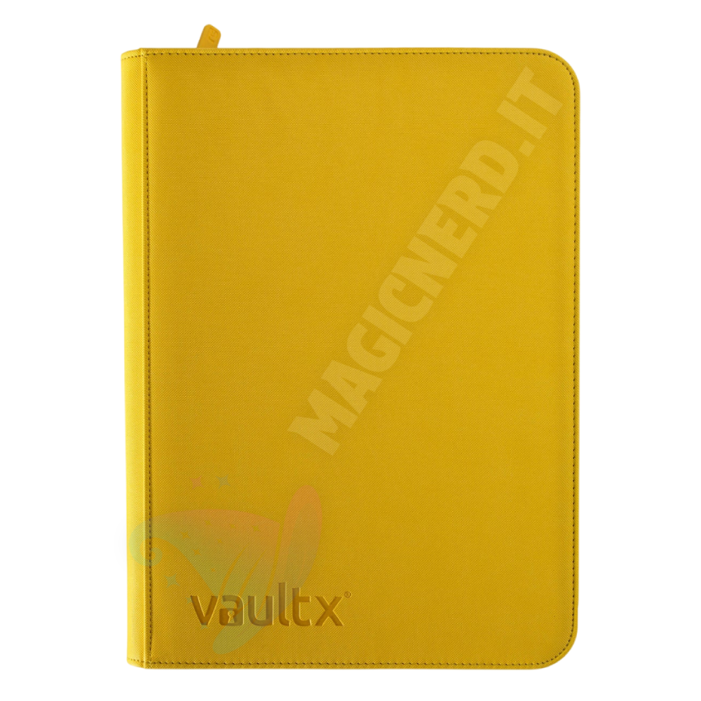 Album 9 Tasche Exo-Tec Zip Binder Sunrise Yellow - Vault X