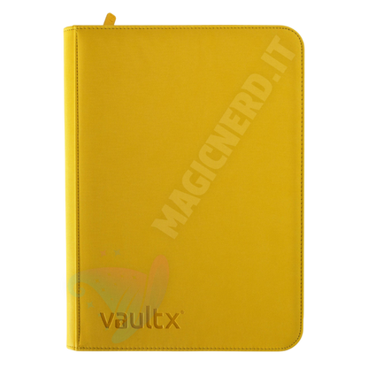 Album 9 Tasche Exo-Tec Zip Binder Sunrise Yellow - Vault X