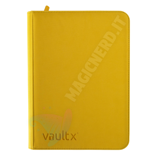 Album 9 Tasche Exo-Tec Zip Binder Sunrise Yellow - Vault X
