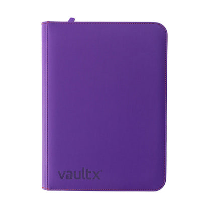 Album 9 Tasche Exo-Tec Zip Binder SV1 (Scarlatto e Violetto) - Vault X
