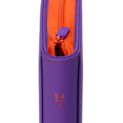Album 9 Tasche Exo-Tec Zip Binder SV1 (Scarlatto e Violetto) - Vault X