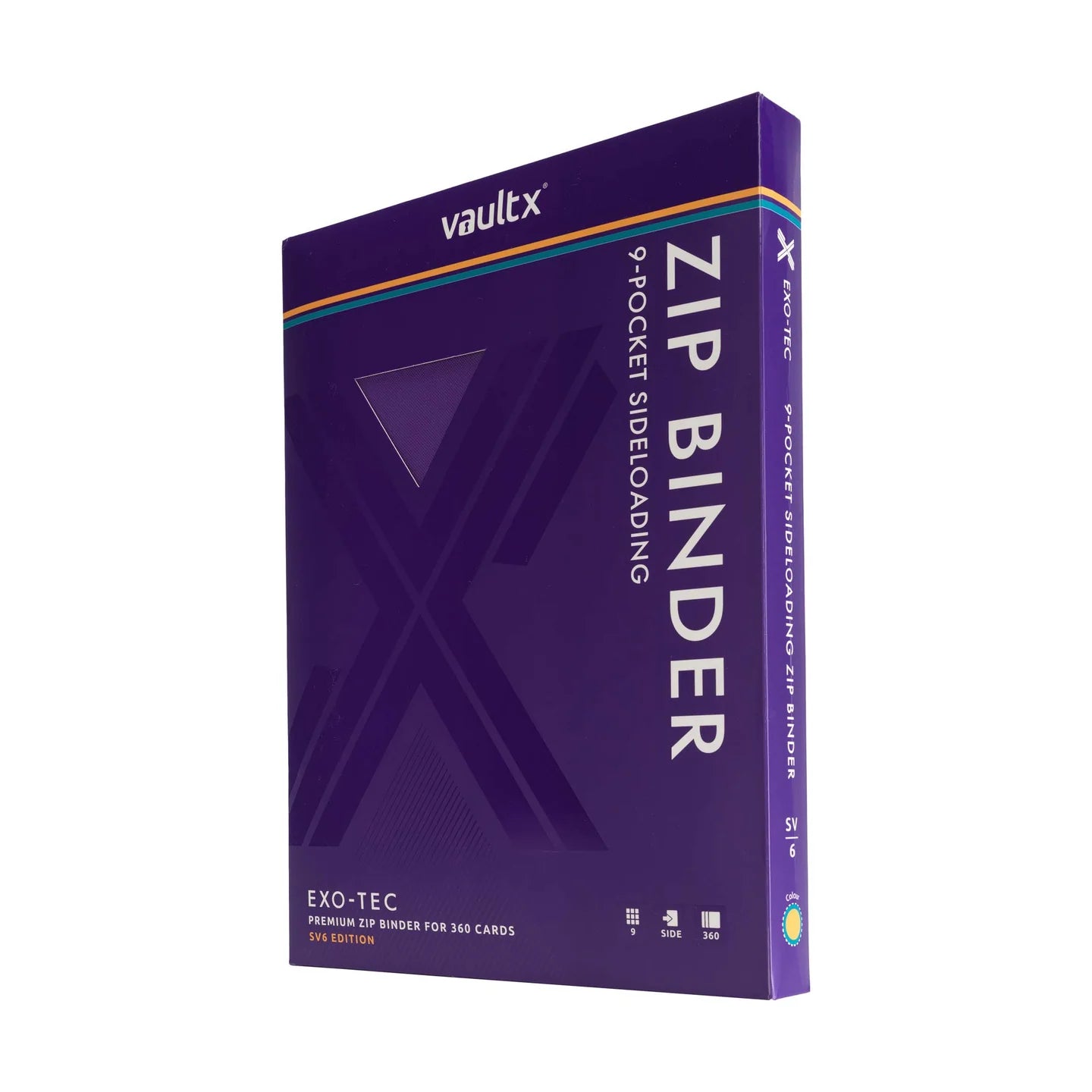 Album 9 Tasche Exo-Tec Zip Binder SV6 (Crepuscolo Mascherato) - Vault X