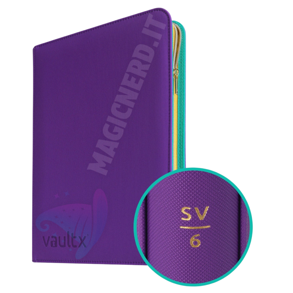 Album 9 Tasche Exo-Tec Zip Binder SV6 (Crepuscolo Mascherato) - Vault X