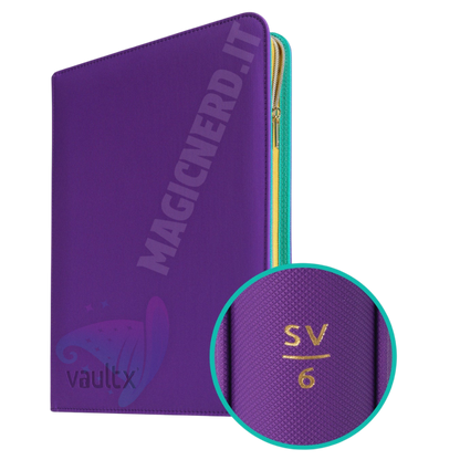 Album 9 Tasche Exo-Tec Zip Binder SV6 (Crepuscolo Mascherato) - Vault X