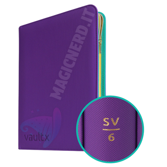 Album 9 Tasche Exo-Tec Zip Binder SV6 (Crepuscolo Mascherato) - Vault X