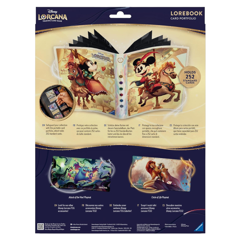Album 9 Tasche Lorcana Leggende Minni e Topolino