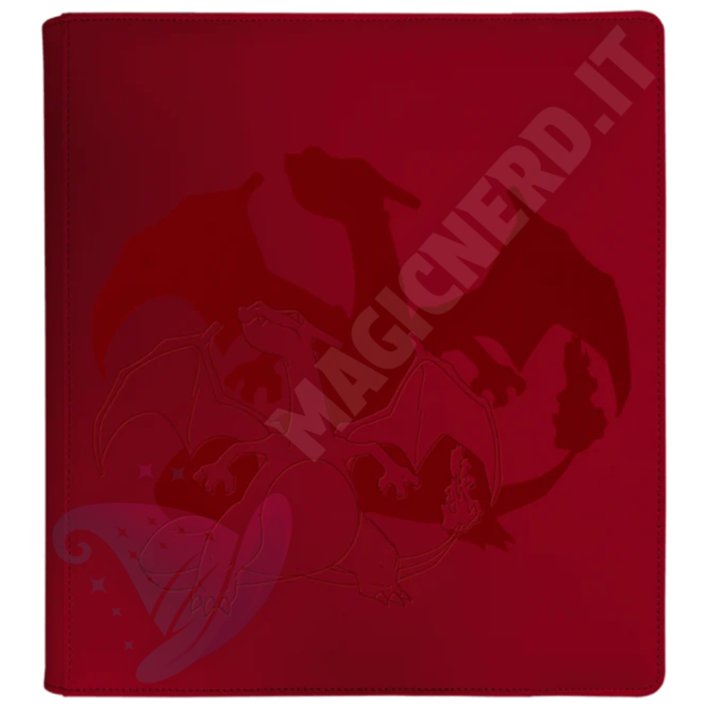 Album Pro Binder 12 Tasche Con Zip Charizard Ultra Pro