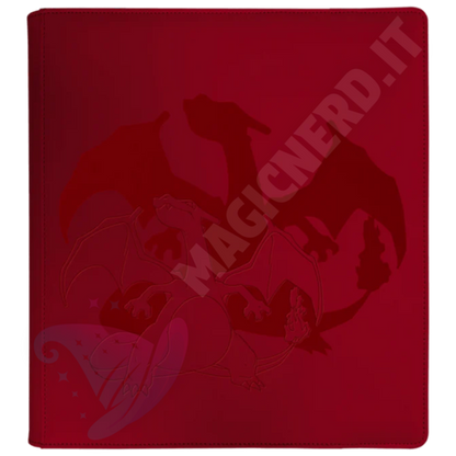 Album Pro Binder 12 Tasche Con Zip Charizard Ultra Pro