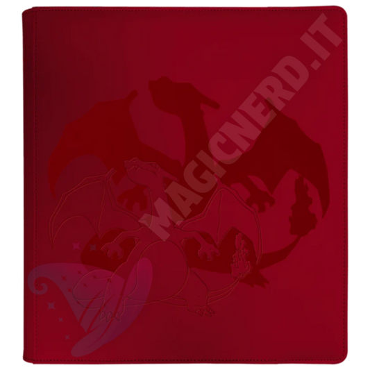 Album Pro Binder 12 Tasche Con Zip Charizard Ultra Pro