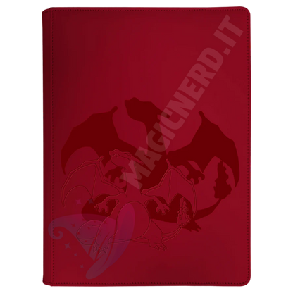 Album Pro Binder 9 Tasche Con Zip Charizard Ultra Pro