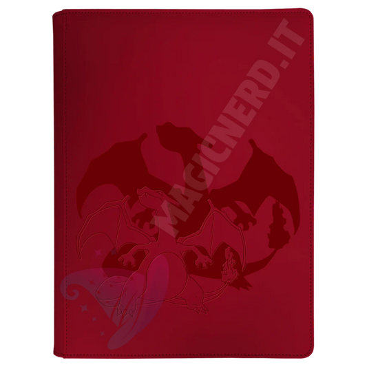Album Pro Binder 9 Tasche Con Zip Charizard Ultra Pro