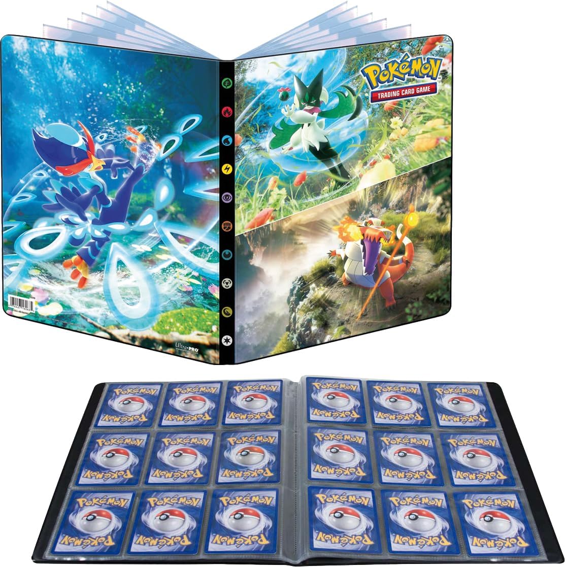 Album Ultra Pro Pokemon - Evoluzioni a Paldea 9 Tasche 14 Pagine