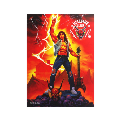 Art Sleeves Eddie Munson Stranger Things (50 Bustine) Standard - Gamegenic