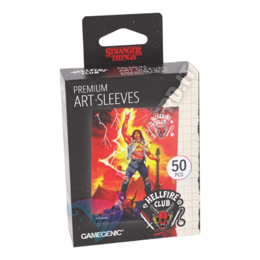 Art Sleeves Eddie Munson Stranger Things (50 Bustine) Standard - Gamegenic