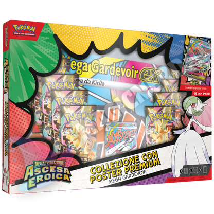 Ascesa Eroica Collezione Con Poster Premium Mega Gardevoir (ITA)