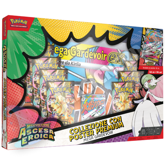 Ascesa Eroica Collezione Con Poster Premium Mega Gardevoir (ITA)