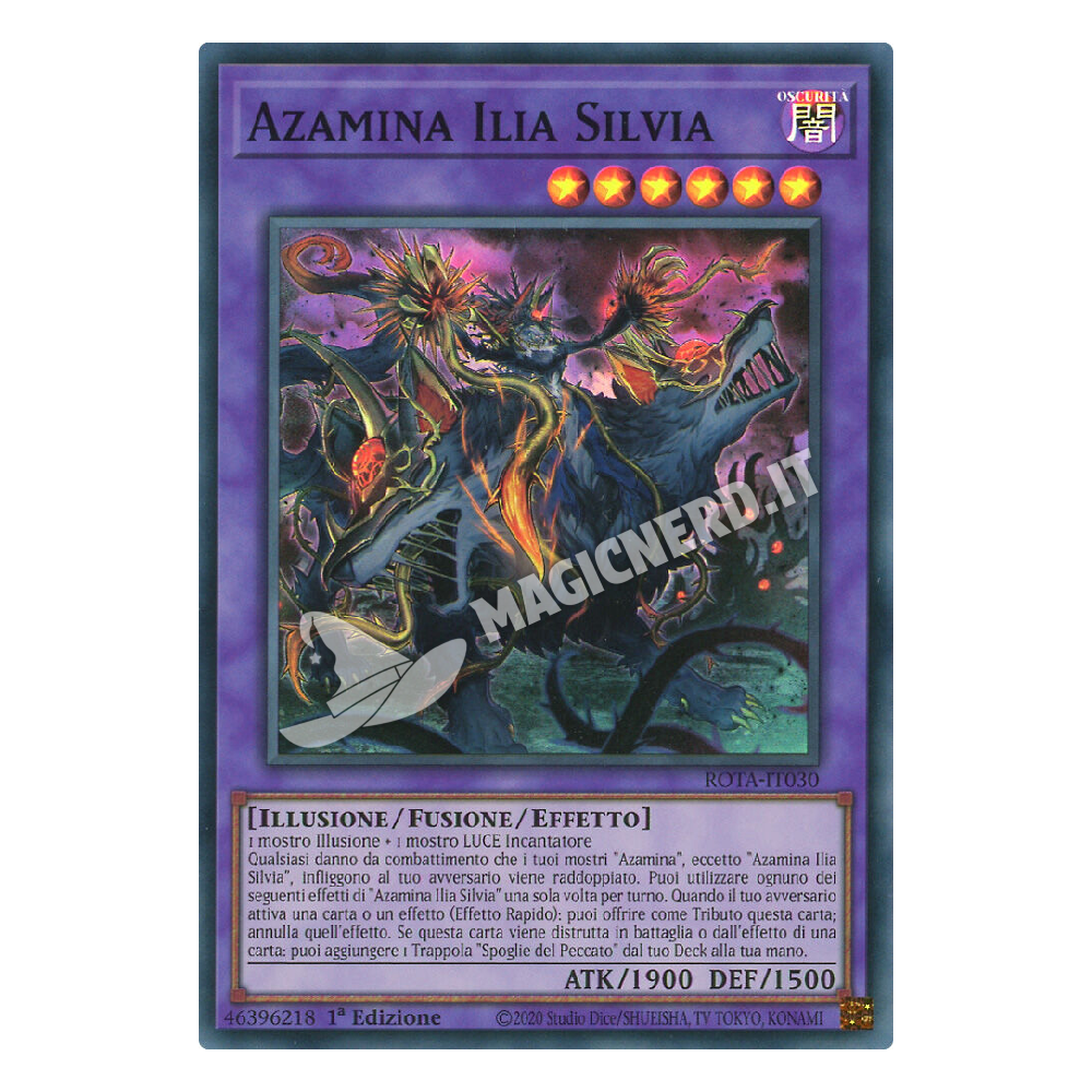 Azamina Ilia Silvia super rara