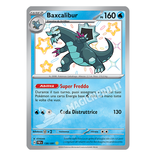 130/091 Baxcalibur Shiny