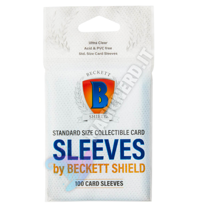 Beckett Shield Card Sleeves Trasparenti (100)