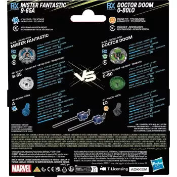 Beyblade x Mister Fantastic & Doctor Doom Avengers Doomsday