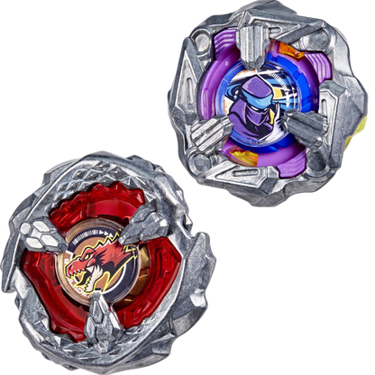 Beyblade X: Beat Tyranno 4-70Q & Knife Shinobi Dual Pack