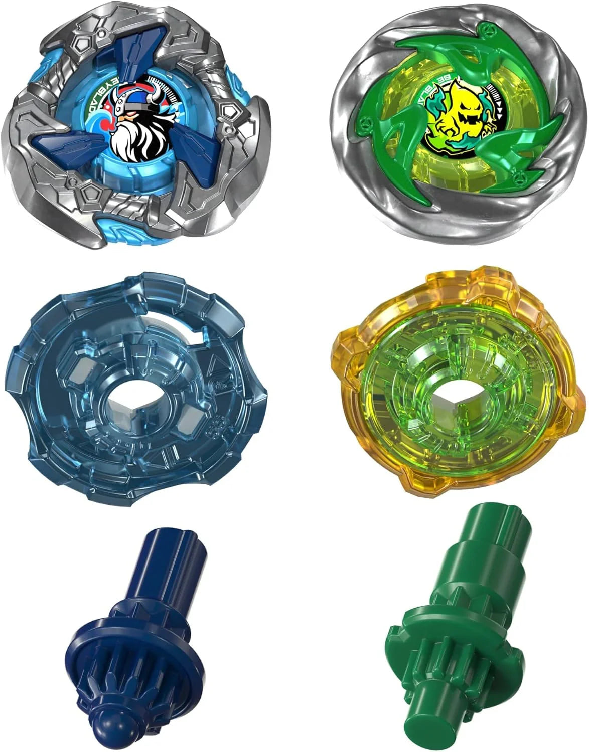 Beyblade X Hack Viking 4-55O & Circle Ghost 4-60LR - Dual Pack