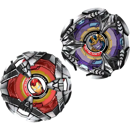 Beyblade X Marvel Collab: Iron-man vs. Thanos – Set Dual Pack