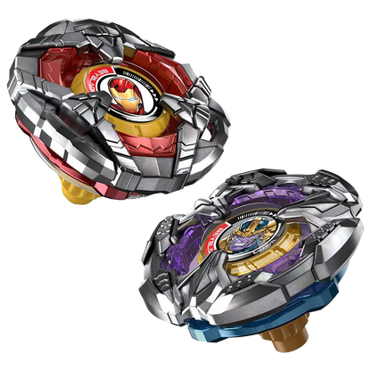 Beyblade X Marvel Collab: Iron-man vs. Thanos – Set Dual Pack