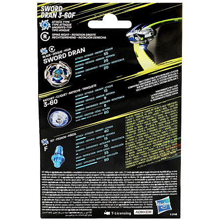 Beyblade X - Sword Dran 3-60F Starter Pack