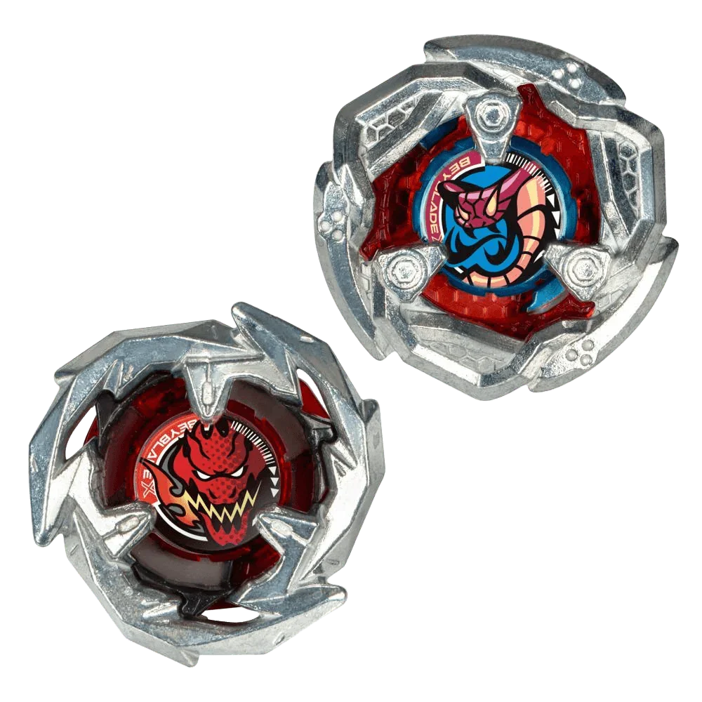 Beyblade X: Tail Viper 5-80O & Sword Dran 3-60F