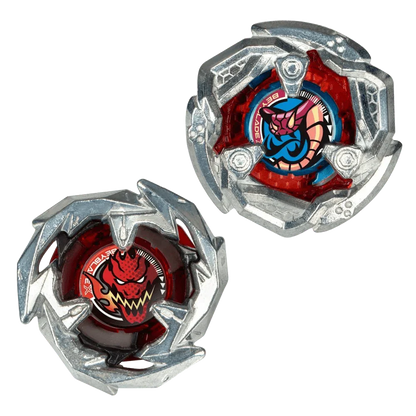 Beyblade X: Tail Viper 5-80O & Sword Dran 3-60F