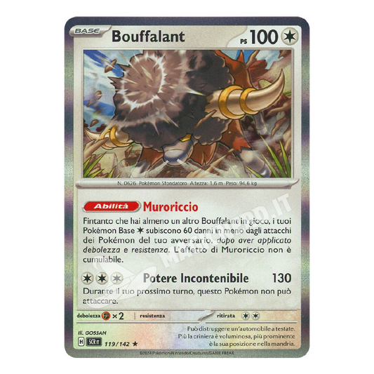 Bouffalant Holo SCR 119 (ITA)