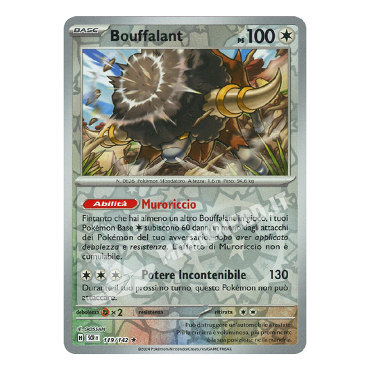 Bouffalant Rara Reverse SCR 119 (ITA)