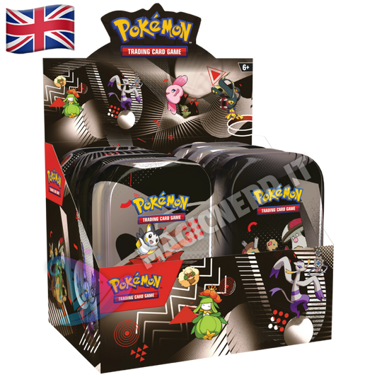 Black Bolt & White Flare Box 8 Unova Mini Tin (ENG)
