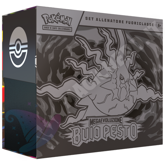 Buio Pesto Set Allenatore Fuoriclasse ETB Mega Darkrai (ITA)